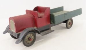 Antique Pressed Steel Truck, Painted & Modified