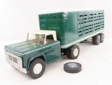 Structo Custom Painted Truck & Livestock Trailer