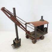 Kelmet White Big Boy Steam Shovel