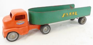 Tonka Steel Carrier Truck & Trailer