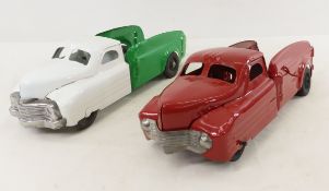 2 1930s Buddy L Trucks Custom Painted Fire Truck