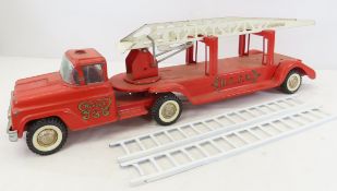 Buddy L Fire Department #3 Hook & Ladder Truck