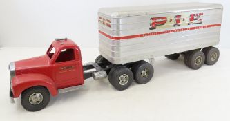 1950s Smith Miller GMC Truck with PIE Trailer