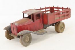 Wyandotte Pressed Steel Stake Truck