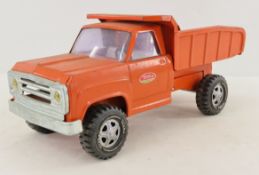 Tonka USA Orange Dump Truck