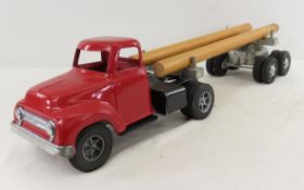 Vintage Tonka Semi Truck & Nylint Log Trailer