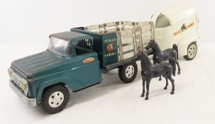 Tonka Farms Cattle Stake Truck & Horse Trailer