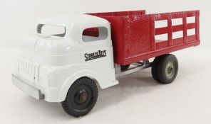 Structo Toys Stake Bed Truck - Repainted