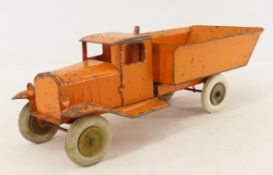 1930's Wyandotte Pressed Steel Dump Truck