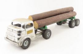 Structo Toys Log Truck & Trailer