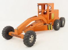 Tonka State Hi-Way Dept Road Grader - Orange