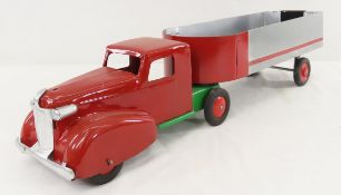 Wyandotte Pressed Steel Truck & Trailer - Restored