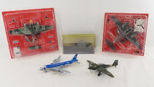 2 Altaya Messerschmitt 1:72 scale airplanes NIP