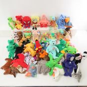 Beanie Babies Collection, most with tags