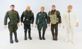 5 Vintage & Modern GI Joe Action Figures