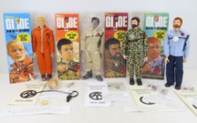 4 GI Joe Collector Club Action Figures with boxes