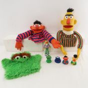 Muppets Inc Bert & Ernie Puppets, Oscar Puppet
