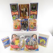 Action Figures NIP. Big Lebowski, Indiana Jones