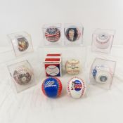 6 Presidential, McDonald's & 2 Disney Baseballs