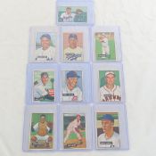 10 Sharp 1951 Bowman Baseball Cards