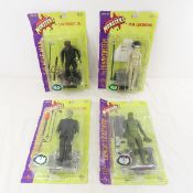 4 Universal Studios MONSTERS Action Figures