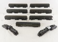 Athearn HO Passenger Set with 2 Steam Engines
