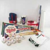 Collectible Baseballs, MN Twins Pennants & More