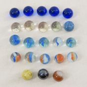 23 Antique Pee Wee Marbles