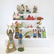 Collection of Birds, People & Troll Figurines