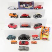 20 Die Cast Metal Cars, Mixed Scale