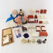 Vintage Dolls, Dollhouse Furniture & More