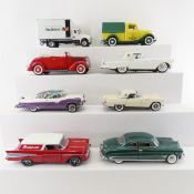 8 Die Cast 1:18 & 1:24 Scale Cars & Trucks