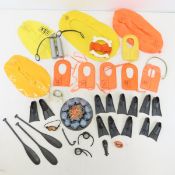 GI Joe Adventure Team Life rafts, preservers