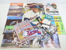 1965 World Series program & MN Twins Collectibles