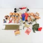 GI Joe & other Action figure parts & accessories