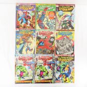 9 Amazing Spider-Man Comics #106-113, 119 (2),120