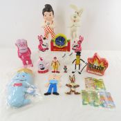 Advertising items and toy premiums