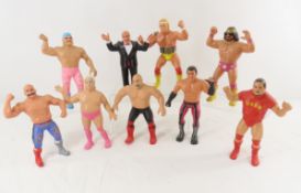 9 Vintage WWF LJN 8