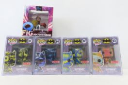 4 Funko Pop Batman Art Series #1 2 3 4 & Other