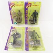 4 Universal Studios MONSTERS Action Figures