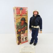 Vintage GI Joe Sailor in Vintage Soldier box