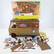 Big Jim Sports Camper with boat & box, accessories