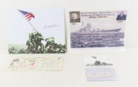 Flying Tigers and other WWII Autographs