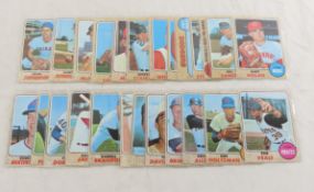 25 Sharp 1968 Topps Baseball Cards
