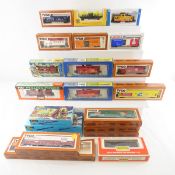 22 HO Scale Freight Cars in Boxes