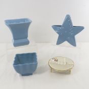 Vintage Abingdon Star Planter, Vase, Bowl, Ashtray