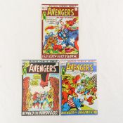The Avengers #93, #94 & #95 Comics
