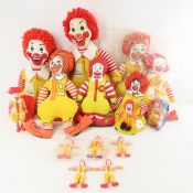 Ronald McDonald Plush and collectibles
