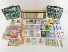 Mixed Football & Baseball Cards- some sealed packs