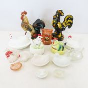 Chickens, Roosters, Hen on Nests & More